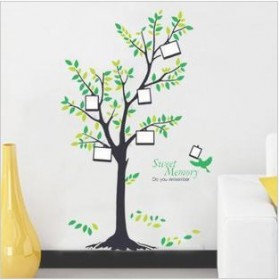 Tree with Photo Frames Wall Sticker